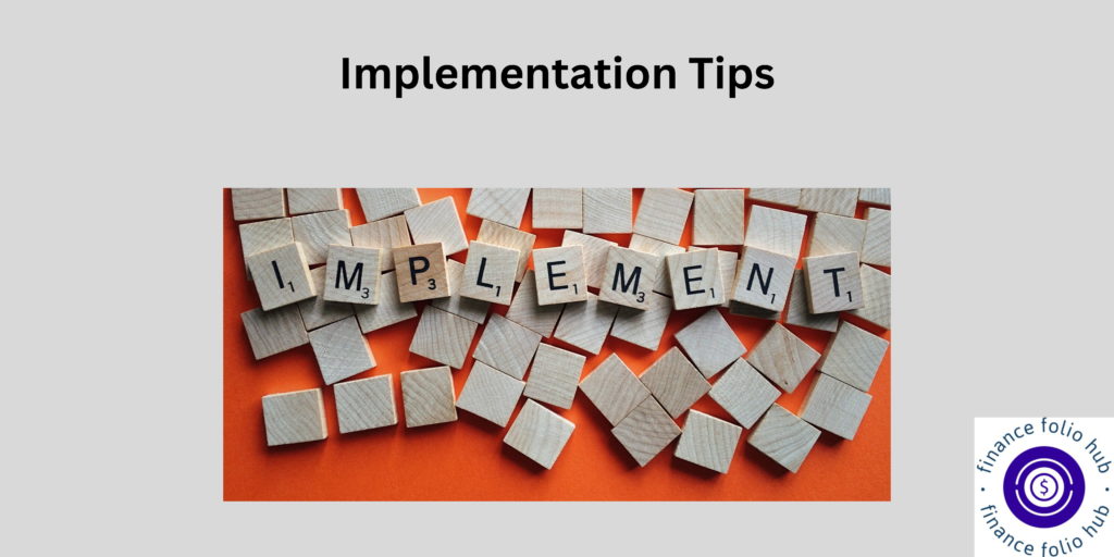 implementation tips